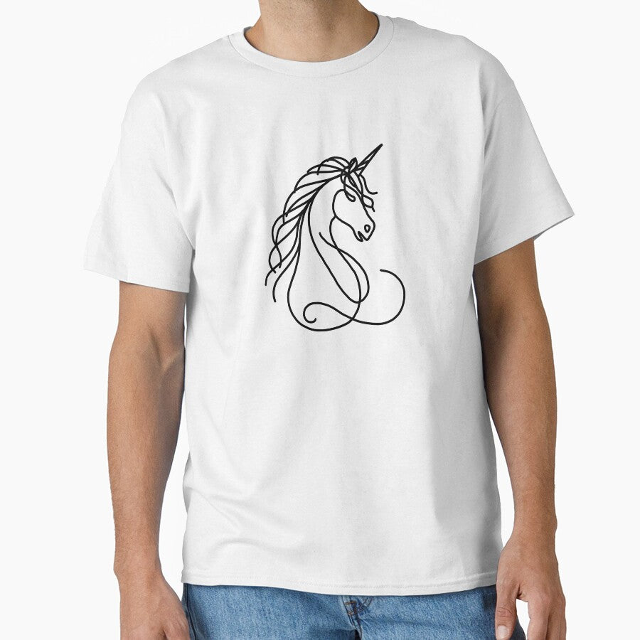 Unicorn Line Art by irissletters