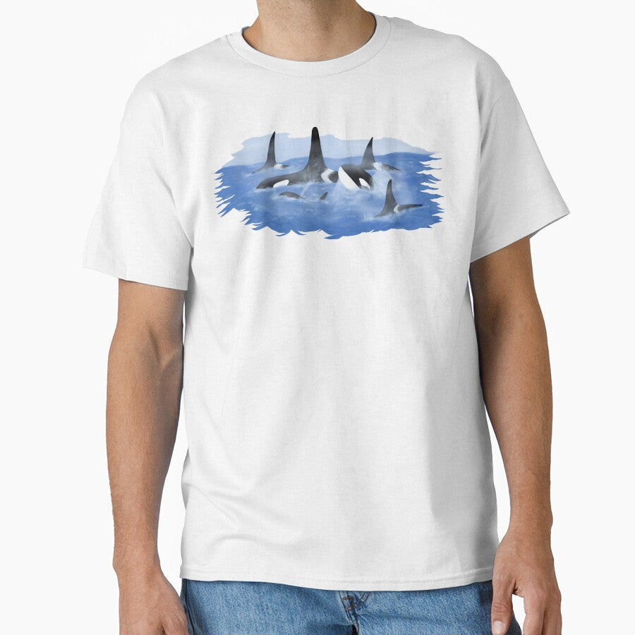 Orcas in The Ocean by Natural-Habitat