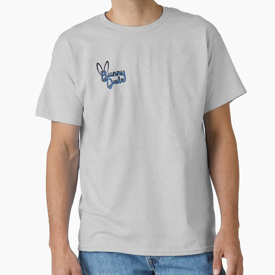 Bunny Dad, text in blue! - A Derpybird design by YOjosie