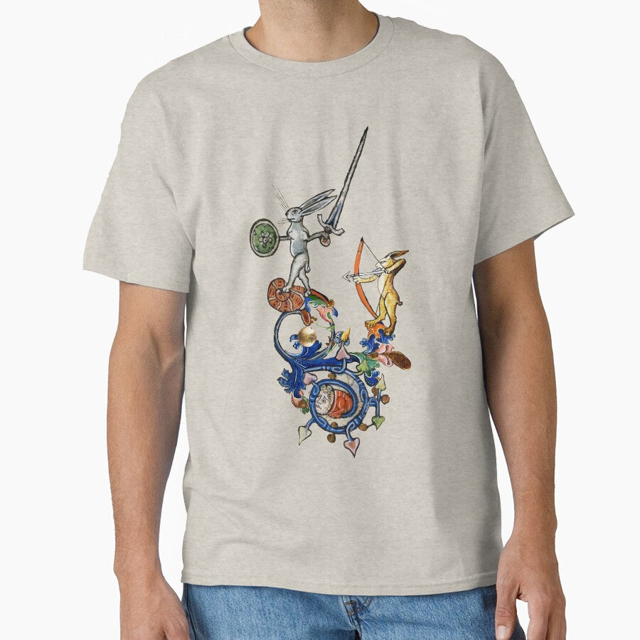 WEIRD MEDIEVAL BESTIARY Killer Rabbits  With Sword and Bow by BulganLumini