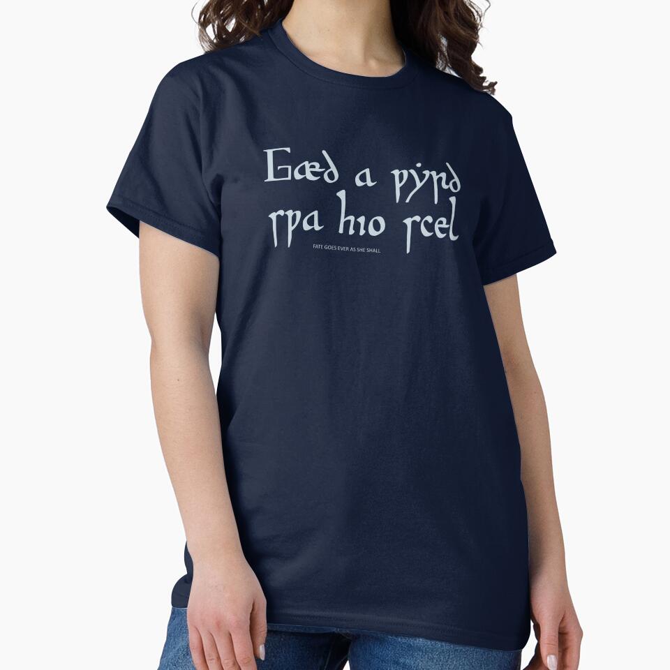Gaed a Wyrd Swa Hio Scel - Fate goes ever as she shall by Medieval Steward Designs