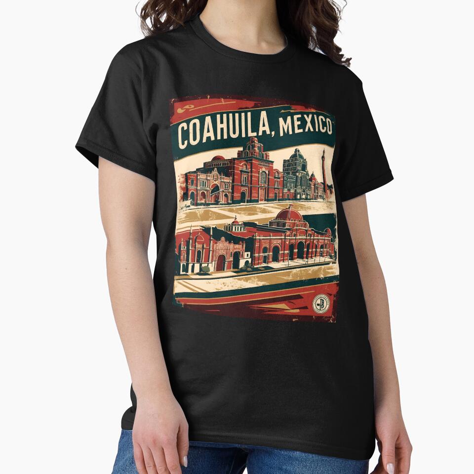 Coahuila Mexico Magic Town Vintage Travel Tourism by TravelersGems