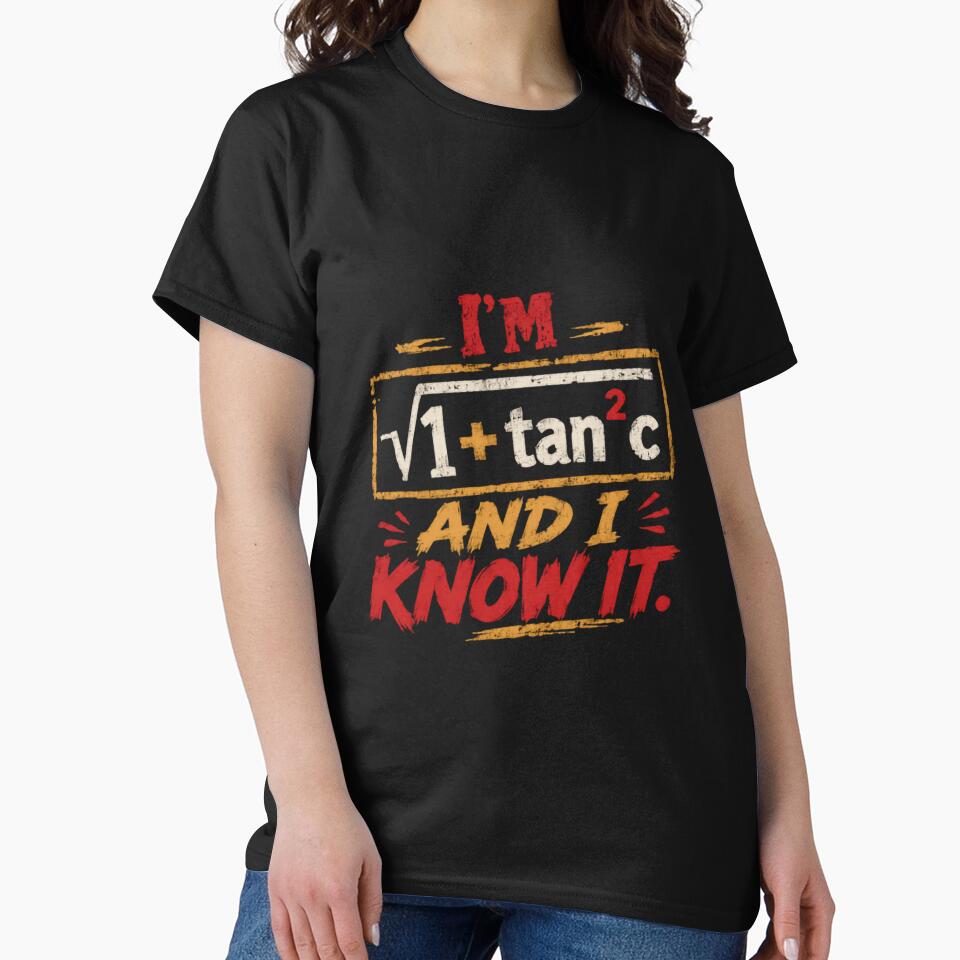 I'm Sec C And I Know It Funny Math Pun Trigonometry Teacher Student by SkeletonsDanger