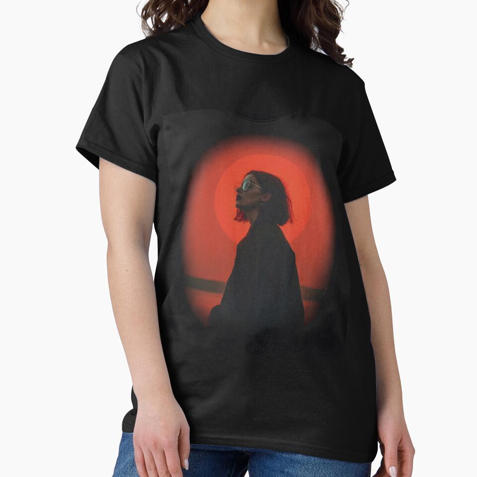 Red sunset girl by Sofiko Morena