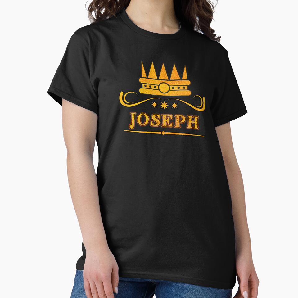 Joseph Personalized Funny & Unique Custom Name Design for Men, Teens, and Boys by Watsonarts