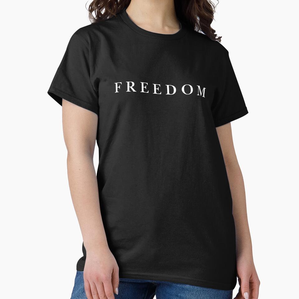Freedom Minimalist Vintage American Flag for July 4th | American Pride by Freedesign-home