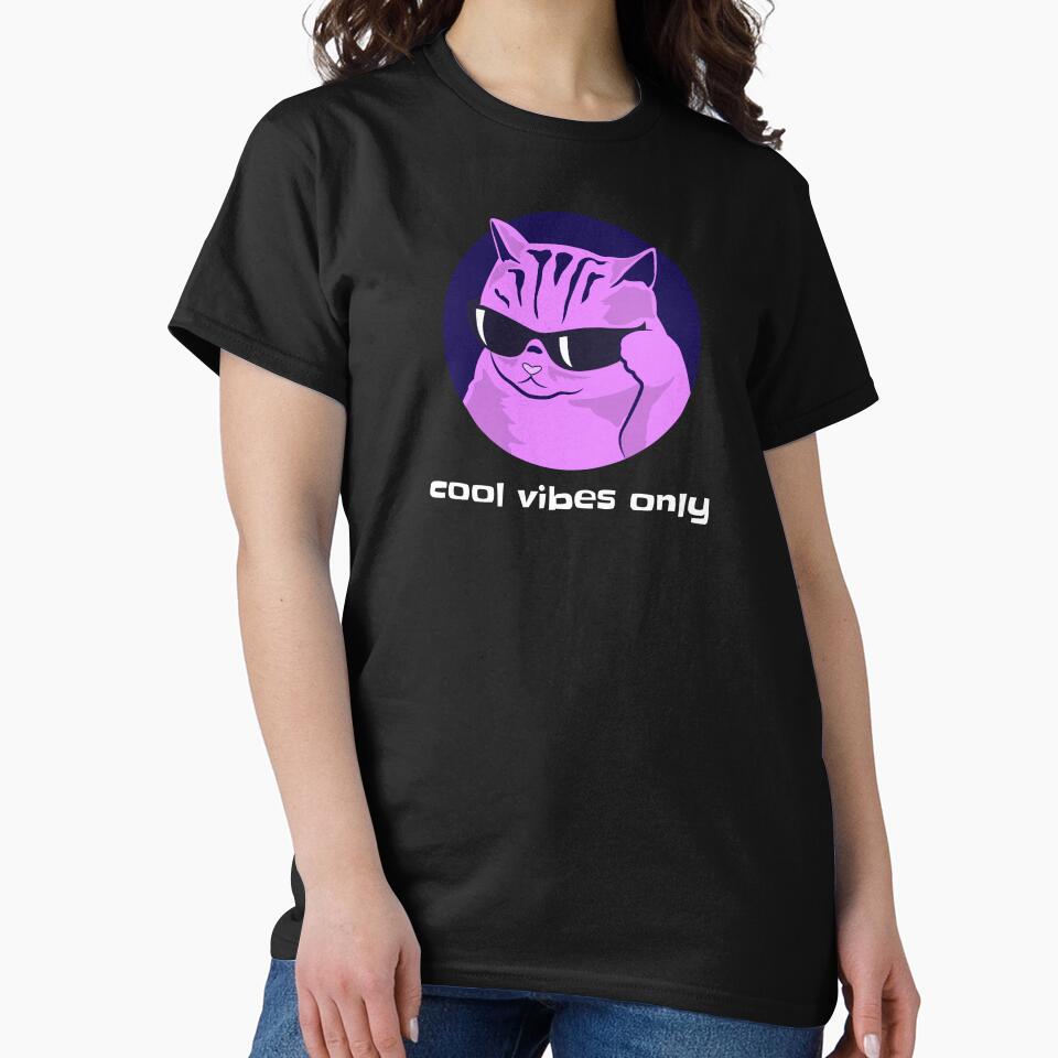 Cool Vibes Only Cat by Penski87