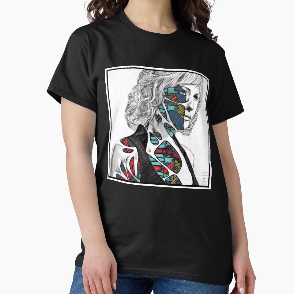 Blonde Cyborg Surreal by orionlodubyal