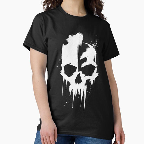 Abstract Brush Skull by Mystic & Celestial Art
