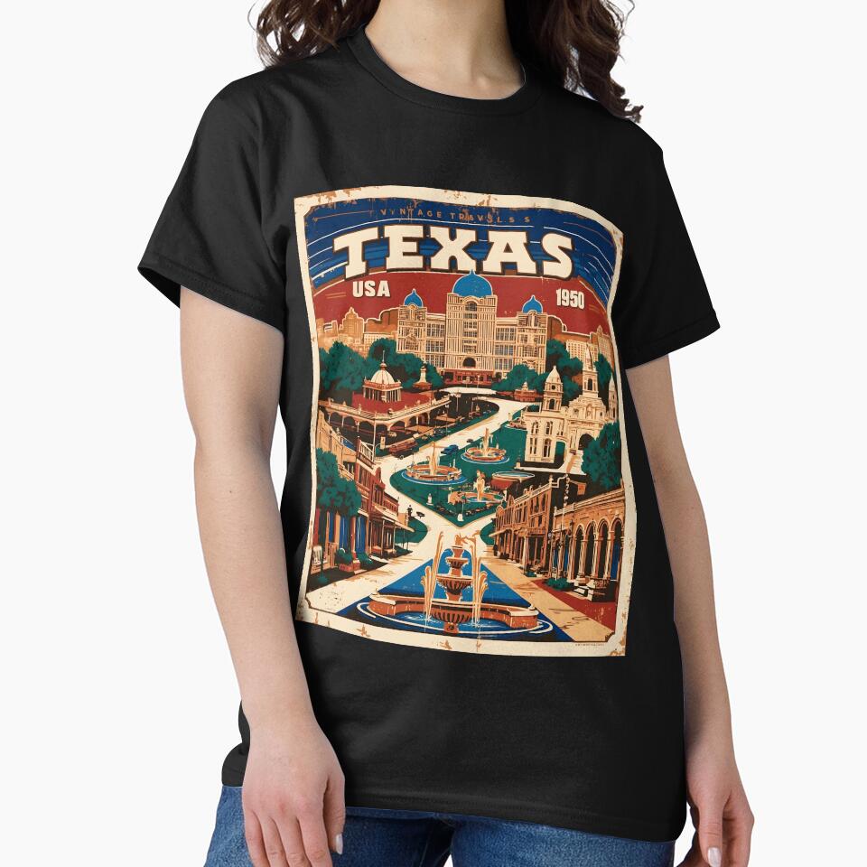 1950s Texas USA Vintage Retro Tourism by TravelersGems