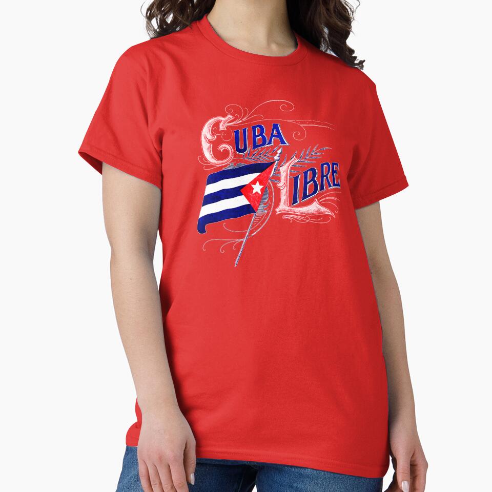Cuba Libre – Vintage Archival Typography Design by BillyTees