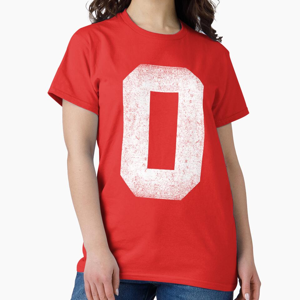 Vintage Number 0 Sports by Shariss