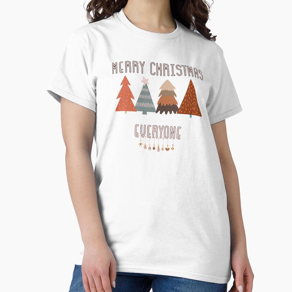 Merry Christmas Everyone Boho Style Christmas Gifts by EasyLivinStore