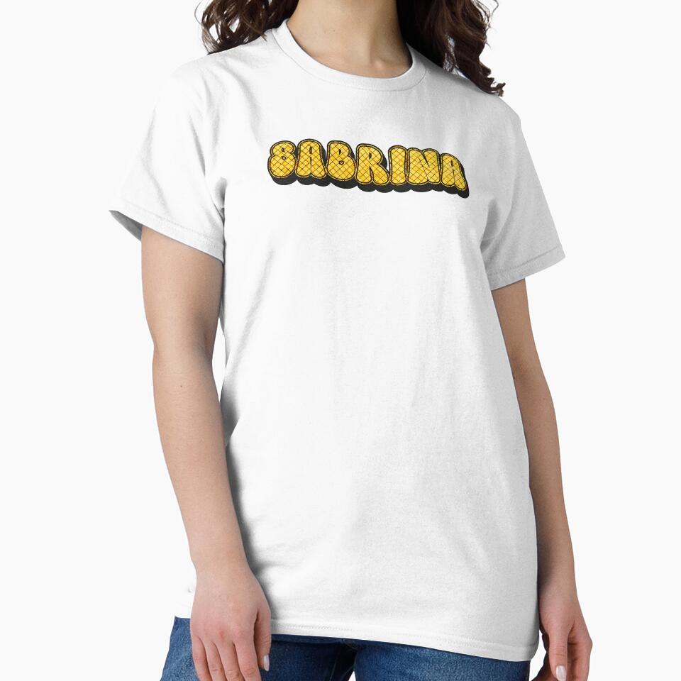 Sabrina Personalized Cool Custom Name - Funny Design for Women and Girls by Watsonarts