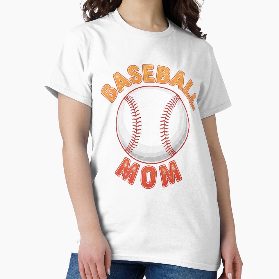 Baseball Mom Retro Vintage Style for Sports Fans by diyoor