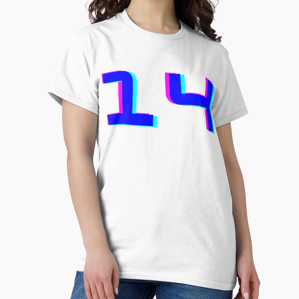 number fourteen / Numbers for children by Constructive27
