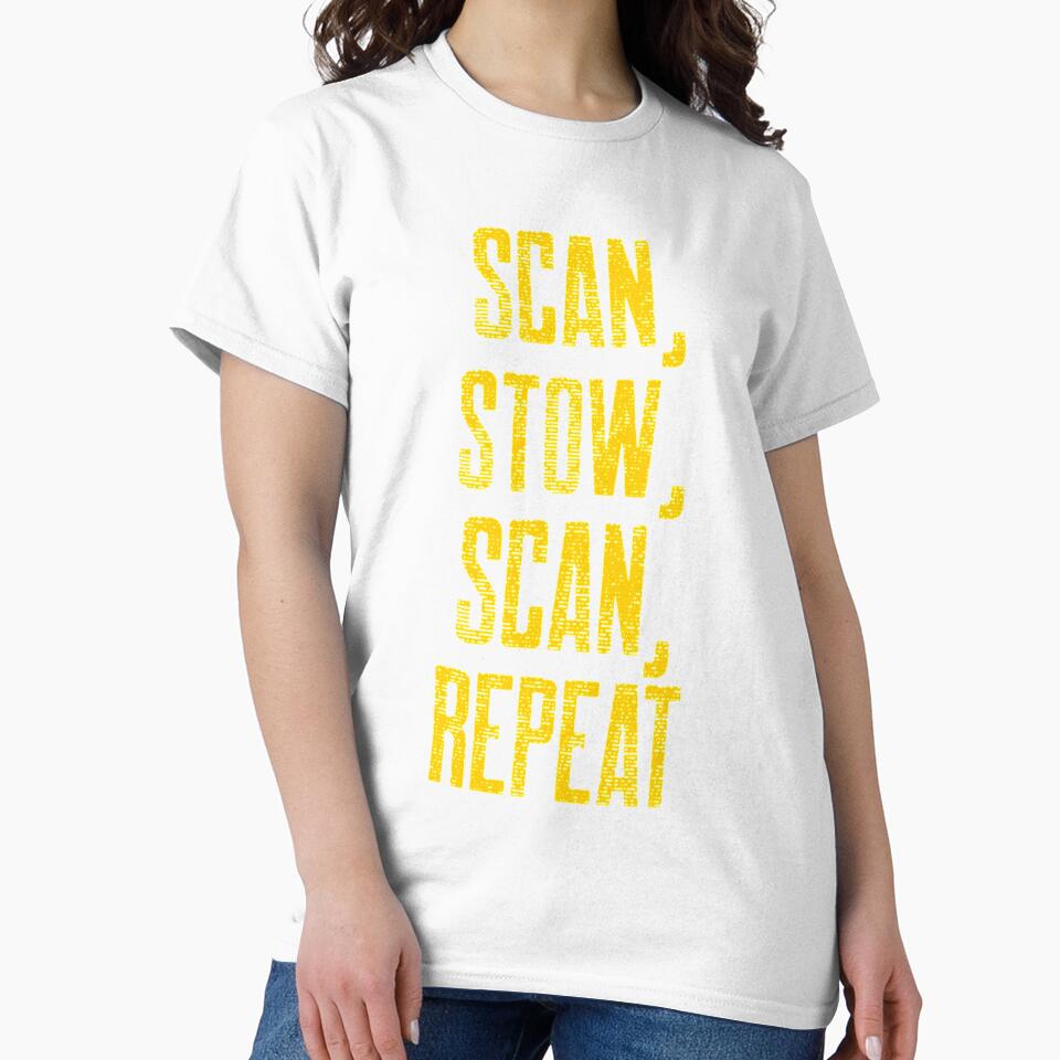 Scan, Stow, Scan, Repeat O by MavAndCoShop