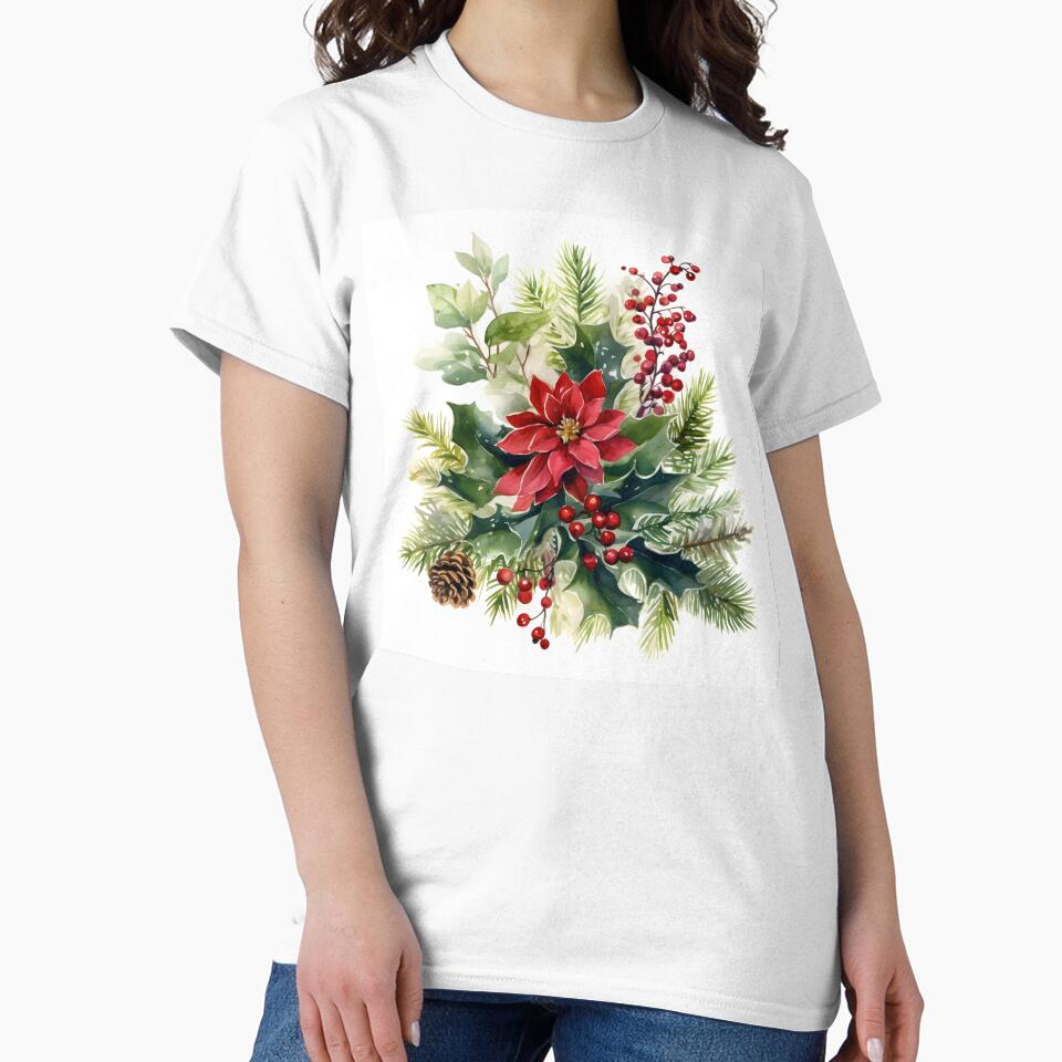 beautiful christmas holiday floral bouquet by dcrc