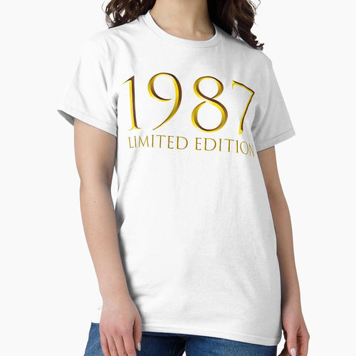 1987 Limited Edition 34 Years Old 34th Birthday by DavisHasari