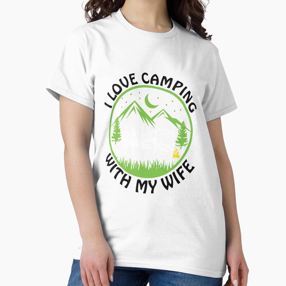 i love camping with my wife by Fislux