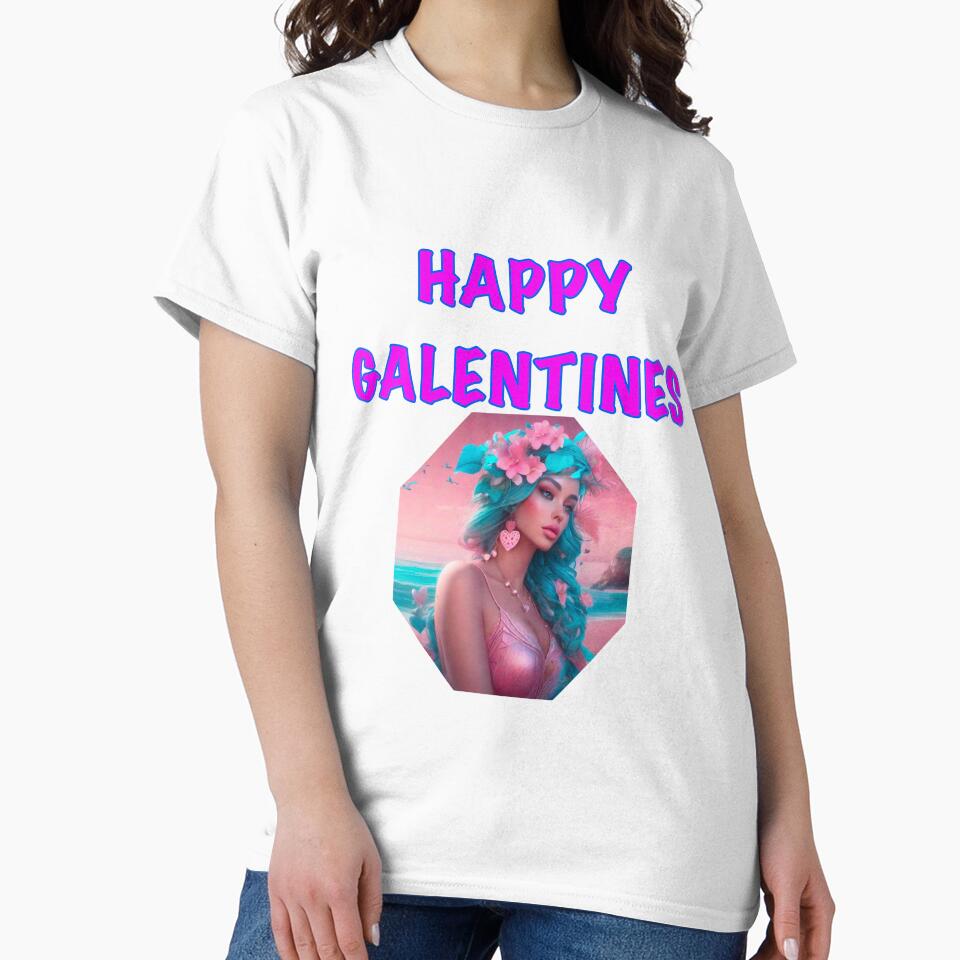 My Cute Girlfriend posing for Galentines card, perfect gift idea for Galentines day by sailorsam1805