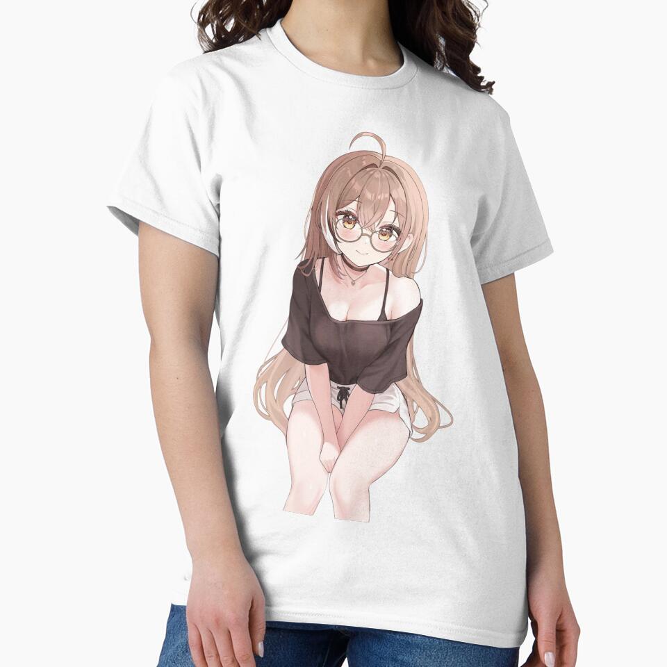 Nanashi Mumei Casual Outfit Glasses Hololive by KomiArts
