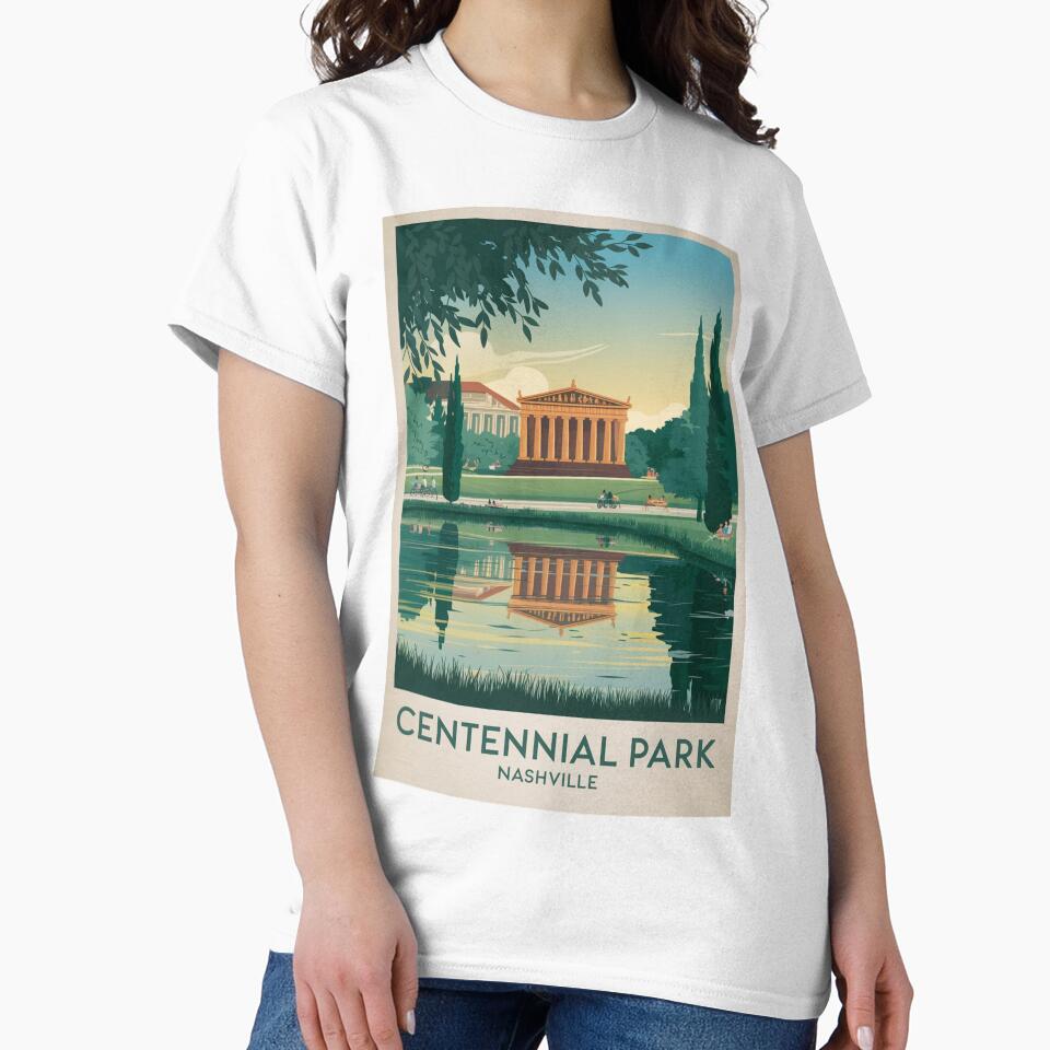 Nashville Vintage Travel Poster by TravelerRat