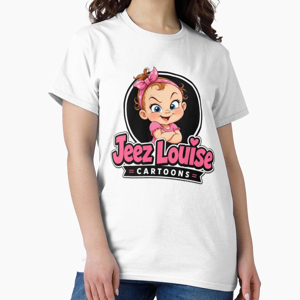 Funny Retro Girl Cartoon Brand Art by Red Cash