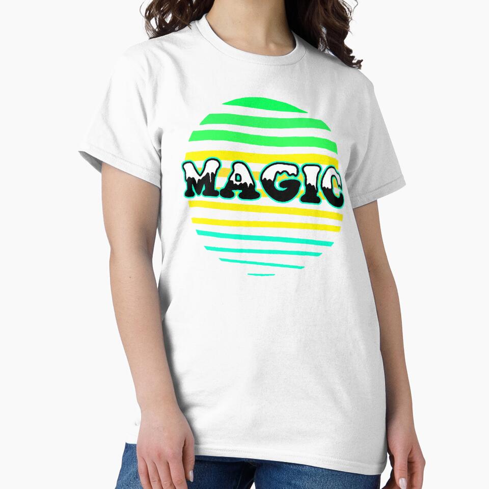 Magic Lettering Beautiful Aesthetic Magic Typography by AstronautMerch