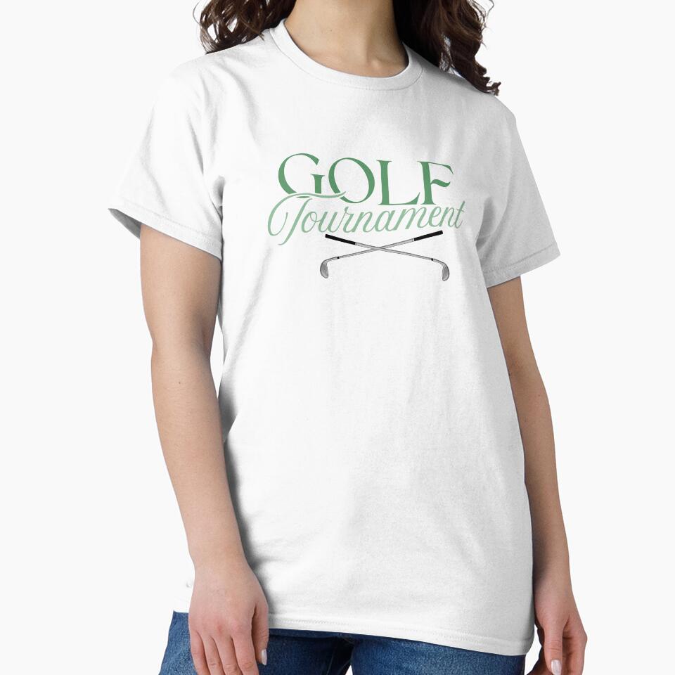 Golf Tournament Professional Modern Green Event Logo by Stickers by @molllyclare