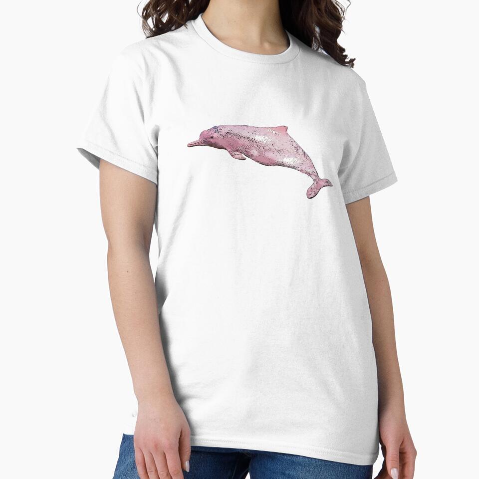 Amazon River Dolphin Color Design by designsasstultd