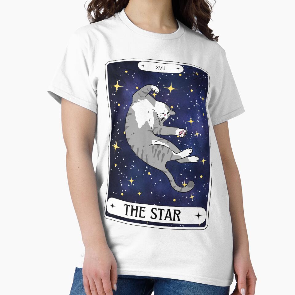 Tarot Card Tabby Cat The Star by BettySpicer
