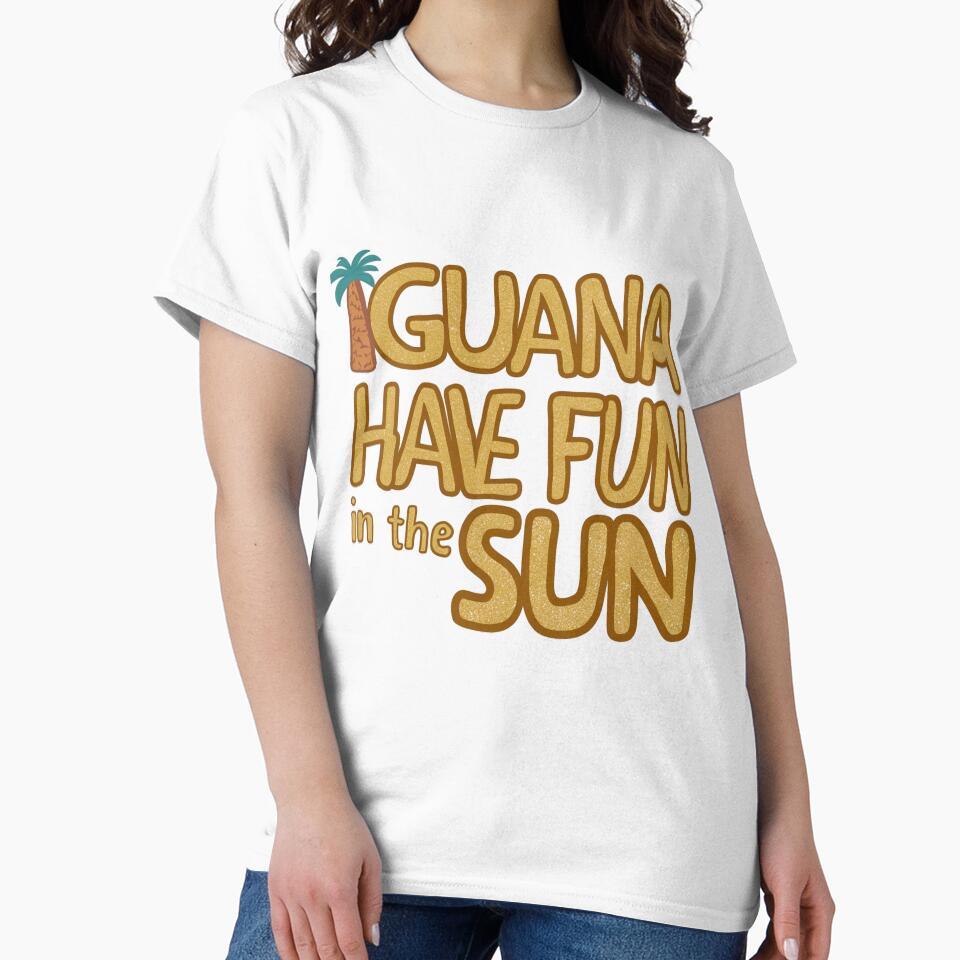 Iguana Have Fun in the Sun by IWANNAIGUANA