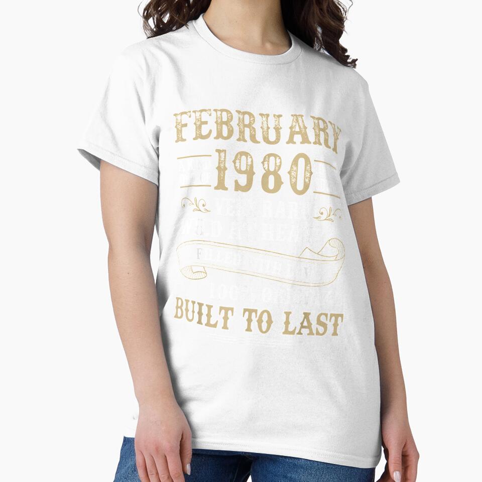 Vintage Born In February 1980 Limited Edition Living Legend by shirleyfinley