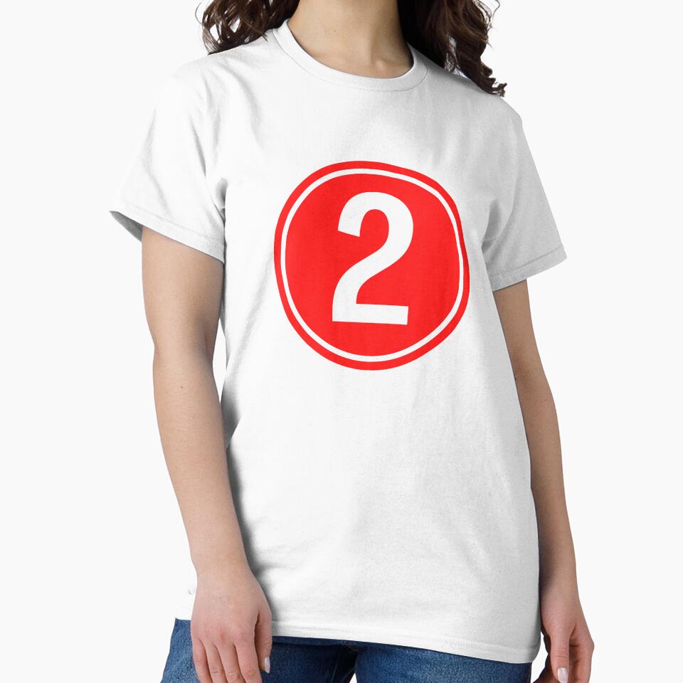 Big Red Dot Number 2 by NECHSTORE