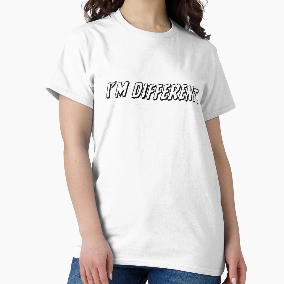 I'm Different Tshirt And Accessories by TrinitiWorks