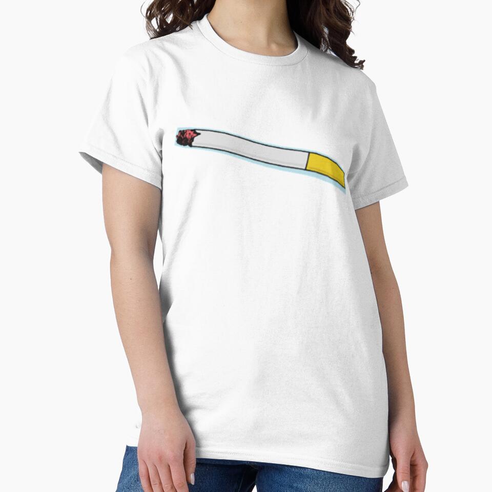 Simple burning cigarette drawing by Art4streetx