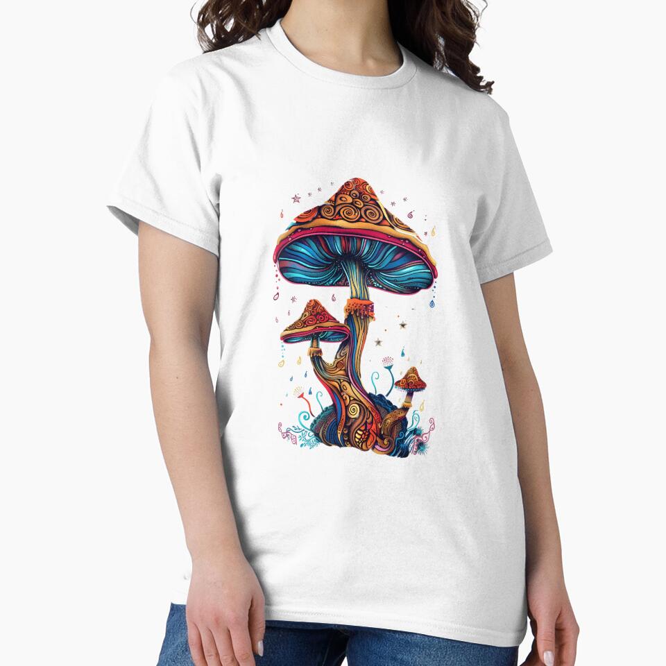 Stylized Magic Mushroom 9 by HarmonyTheKoala