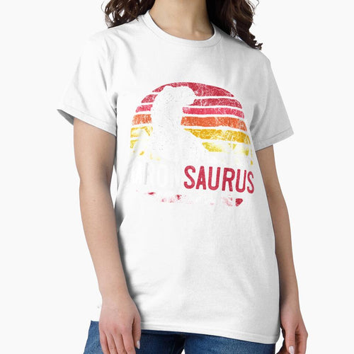 Aaron Saurus Funny Personalized Dinosaur T Rex Name Gift Boy by charissamo77
