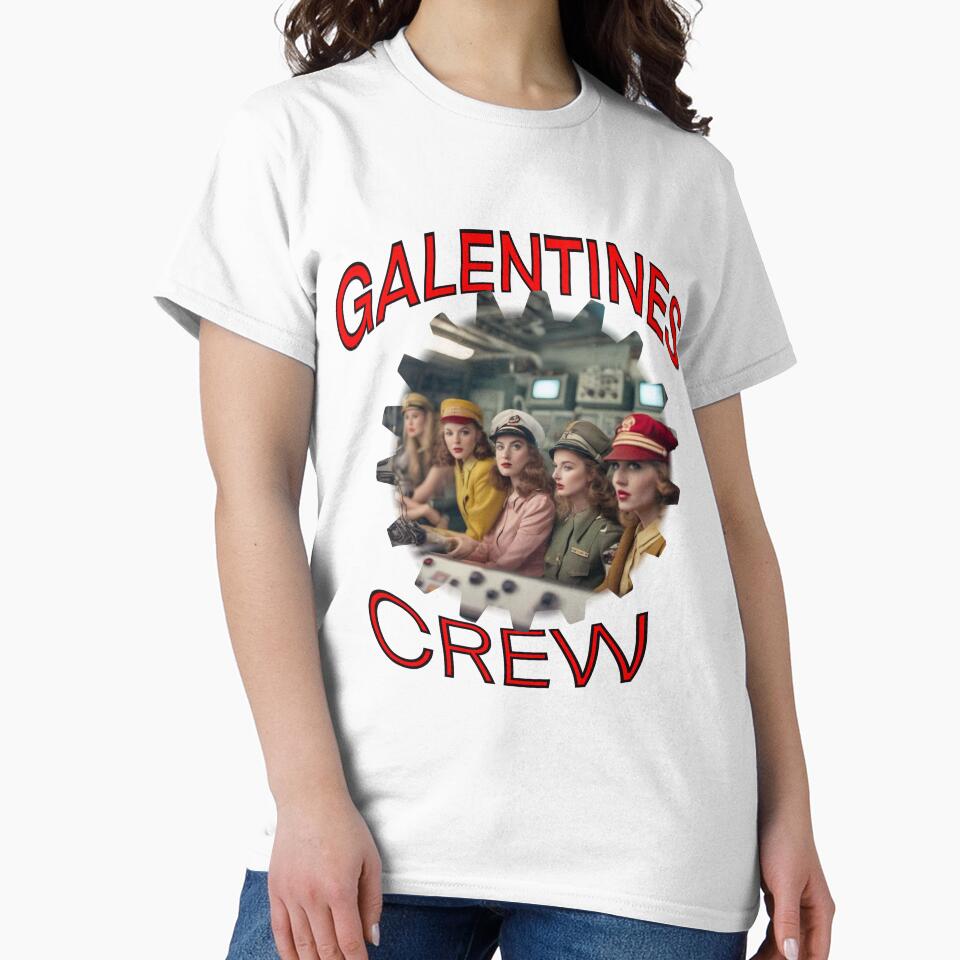 The Retro WW2 Underwater US Navy American Girls Galentines crew on submarine on Galentines day and Galentines party, gift idea for Galentines day by sailorsam1805