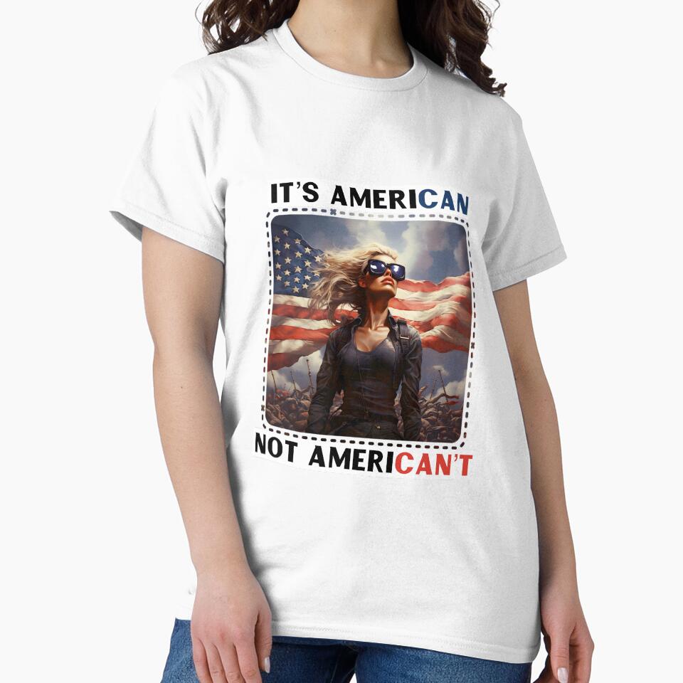It’s American NOT AmeriCAN’T by TrendyNotSpendy