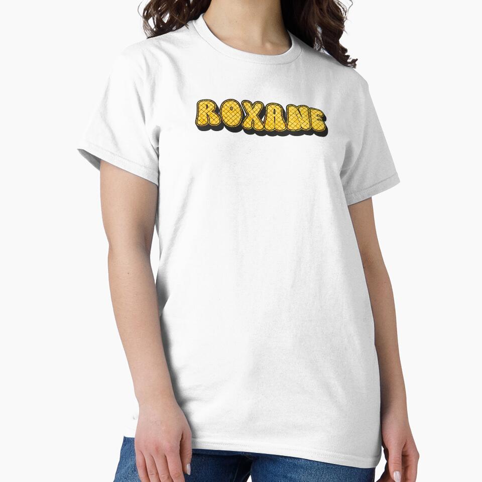Roxane Personalized Cool Custom Name - Funny Design for Women and Girls by Watsonarts