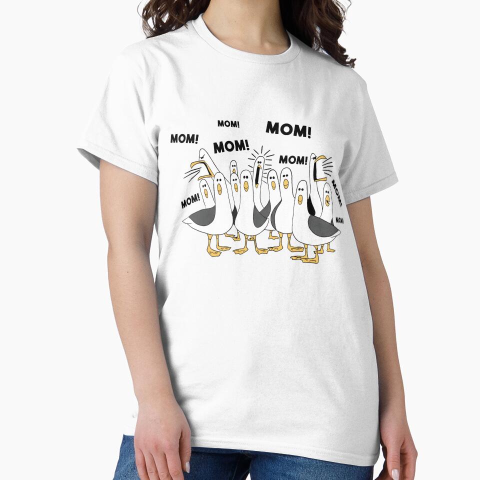 Seagulls Mom Mother's Day Gift by retro-and-rust