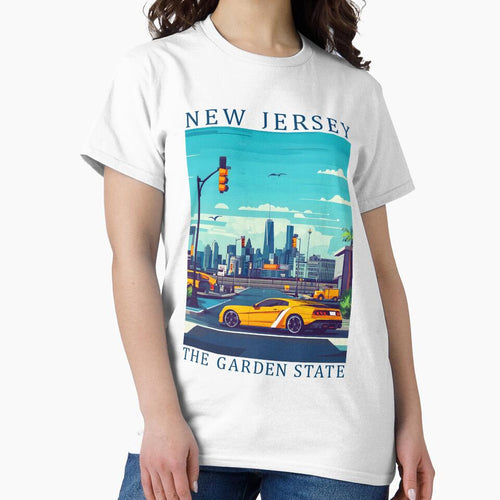 30 New Jersey Travel Poster by Lucy Goosy Art