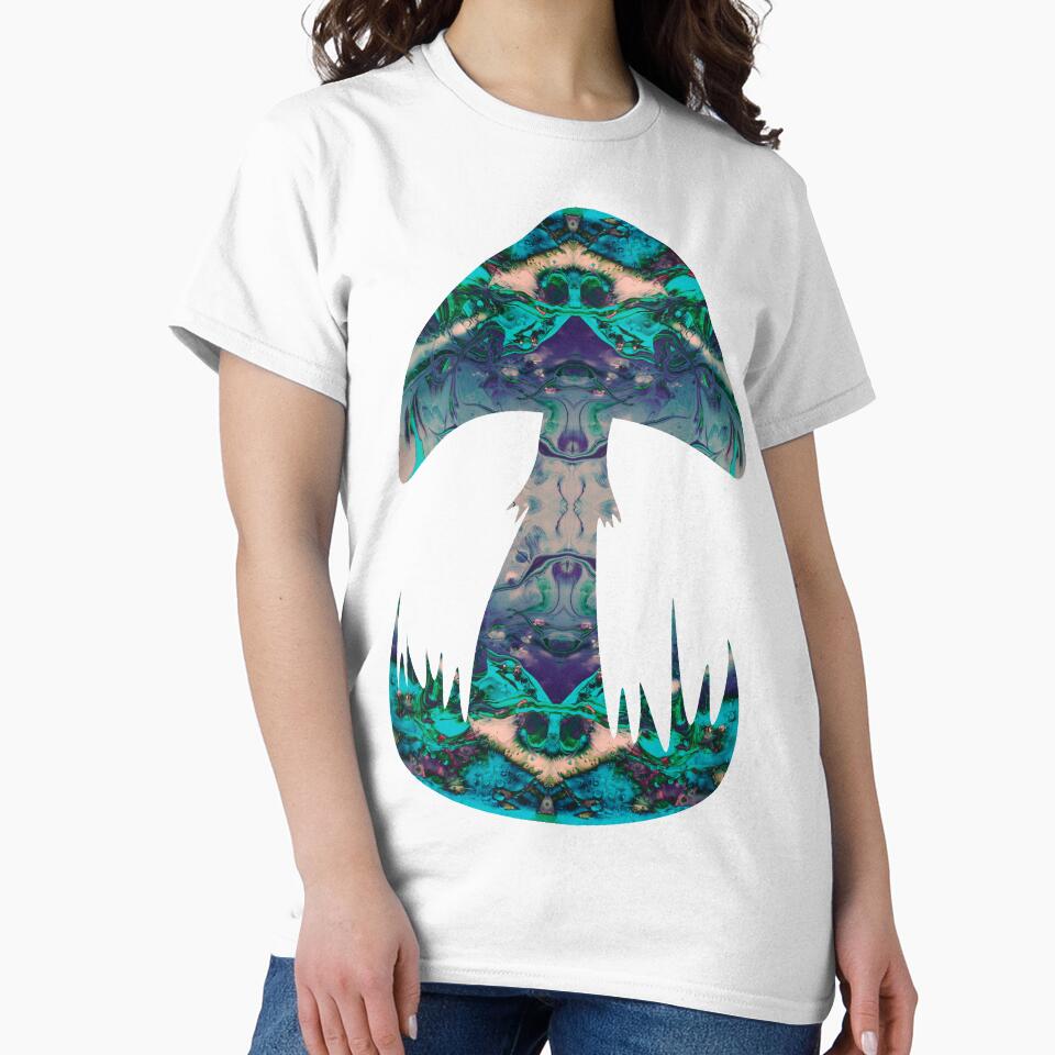 Magic Mushroom # 3 by Psilographics