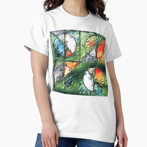 Abstract Fluidic Texture tinfoil colorful geometric abstract design by SmashingDeals