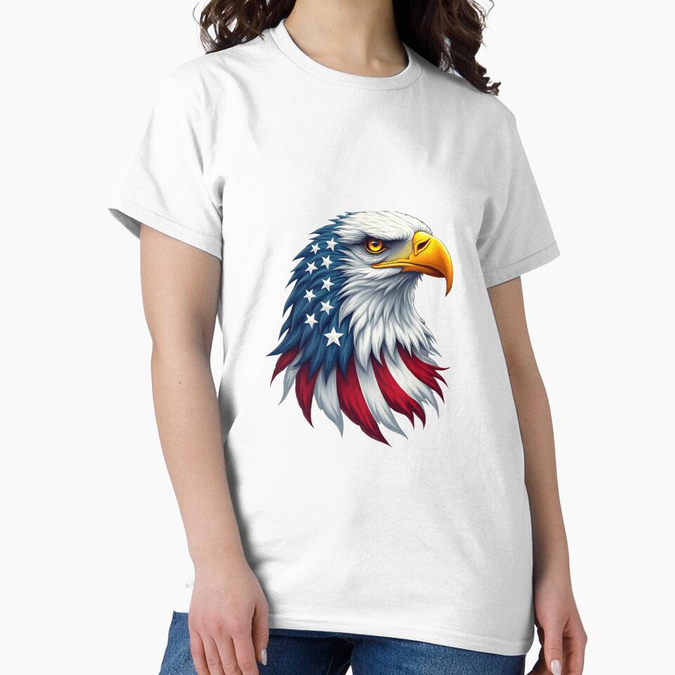 United States Flag - Bald Eagle by Danh Style
