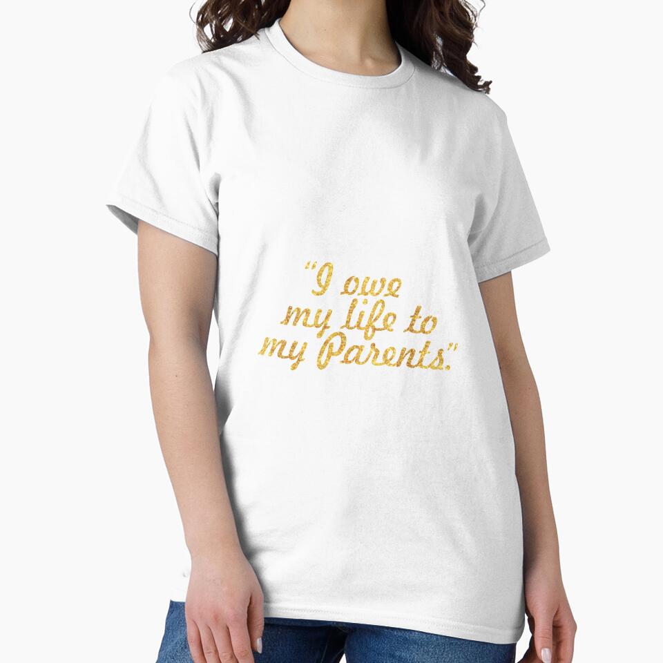 I owe my life to my parents... Inspirational Quote by Powerofwordss