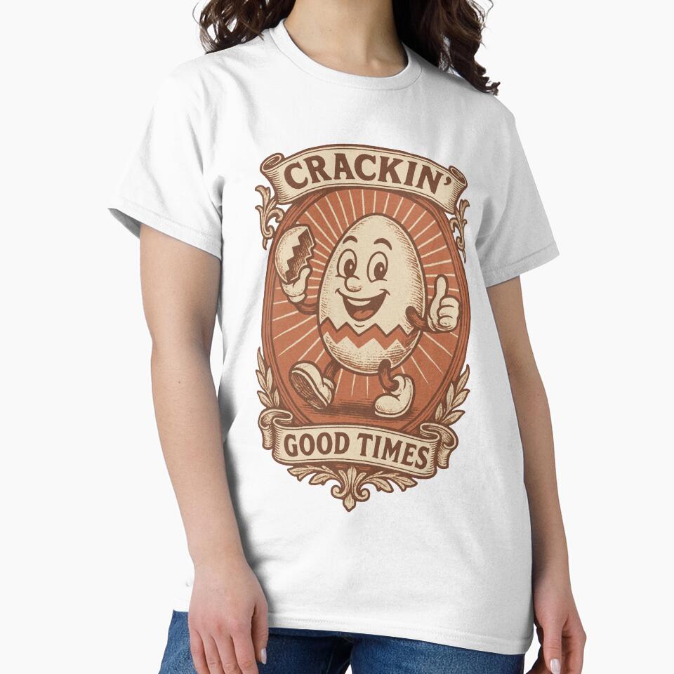 Vintage Cracking Good Times Egg Character by zzz888