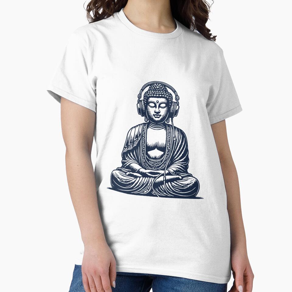 Music Meditation Buddha Streetwear Outfit by LuminOrb